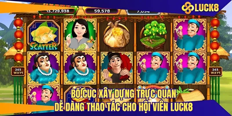 Thiết kế bố cục trực quan giúp hội viên dễ dàng trải nghiệm